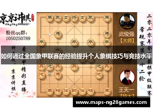 如何通过全国象甲联赛的经验提升个人象棋技巧与竞技水平